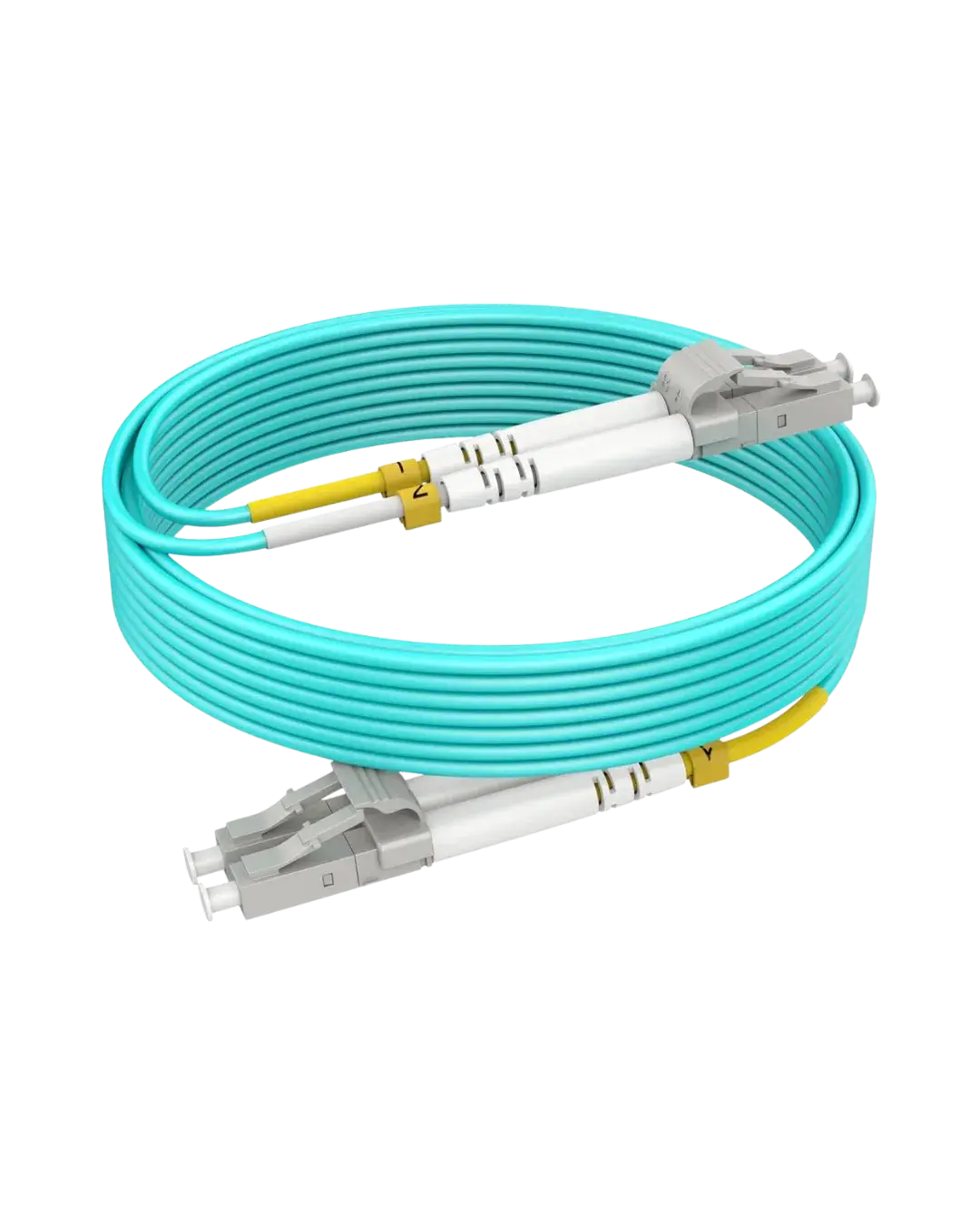 CABLE FIBRA ÓPTICA MULTIMODO OM4 DÚPLEX LC LC 2M - PATCH CORD 40G/100G