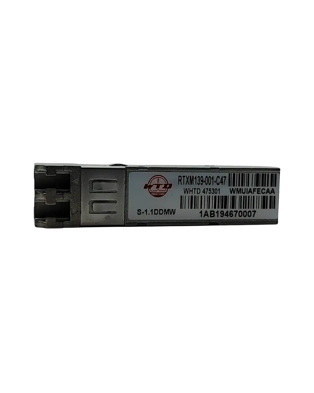TRANSCEPTOR SFP INDUSTRIAL 155MBD SONET OC-3 STM-1 MONOMODO 1310NM DDM -40/85°C 1AB194670007 WTD