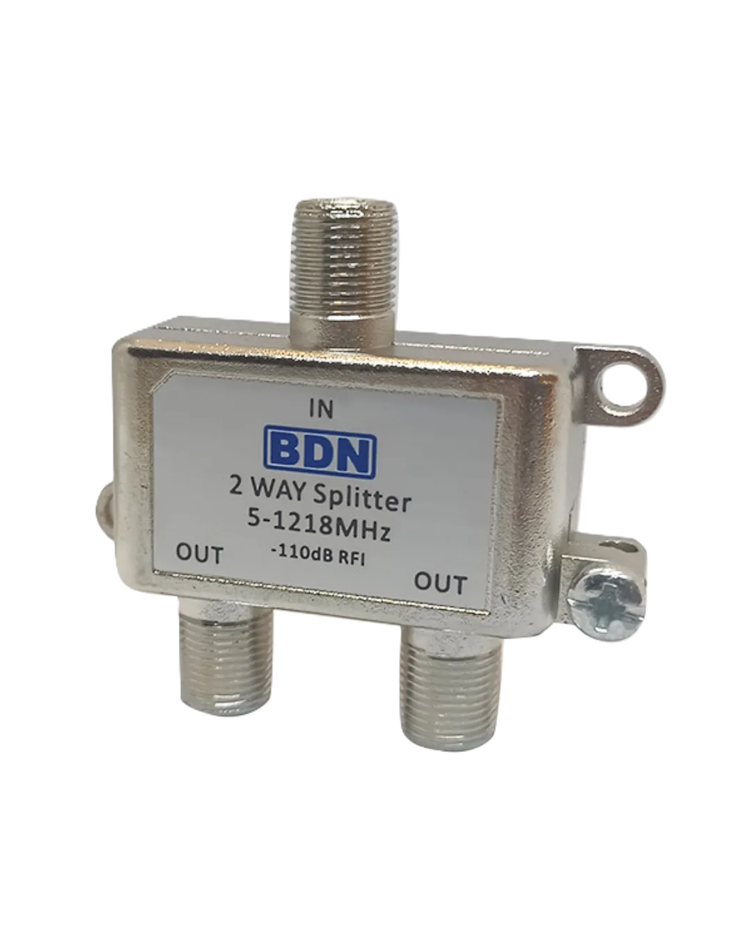 SPLITTER DIVISOR DE SEÑAL INTERIOR 2 VÍAS 1.2GHZ CONECTOR BNC