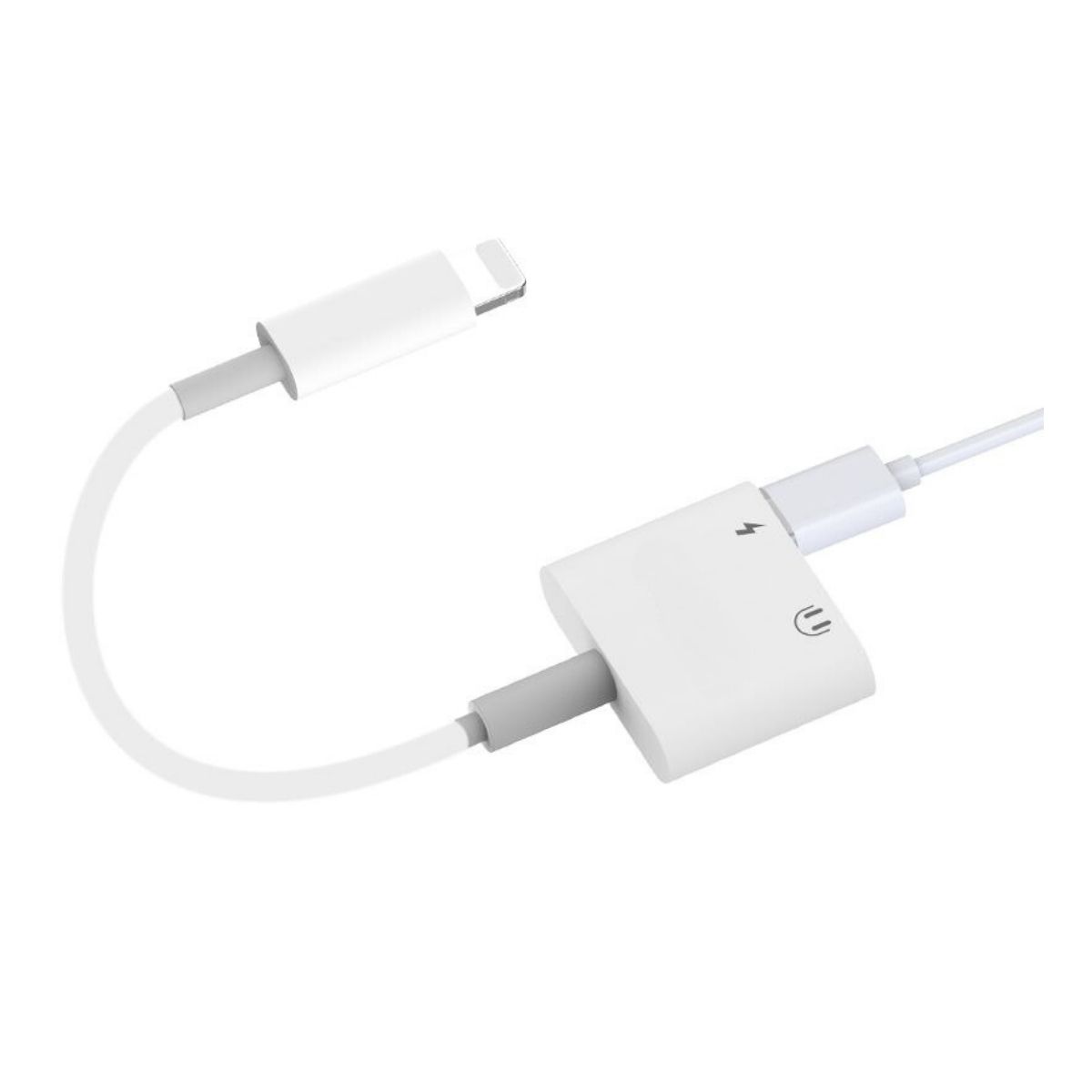 BE-BZ03 ADAPTADOR AUDIO+CHARGE ADAPTER / AUDIO + ADAPTADOR DE CARGA PARA IPHONE