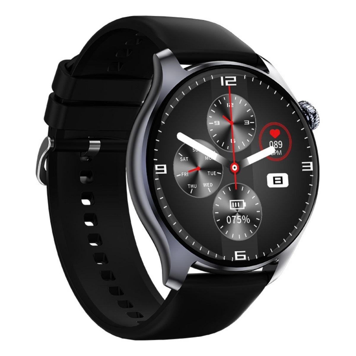 BE-6PRON SMART WATCH PULSO NEGRO