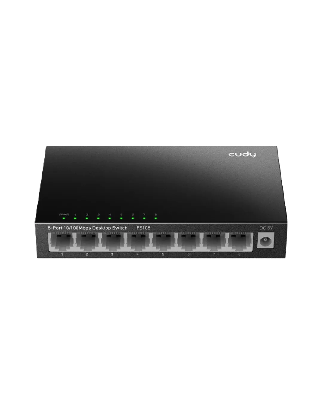 SWITCH METALICO 8-PORT 10/100 MBPS