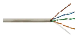 Cable UTP Cat 5E Indoor Gris Vcp Connect 4 Pares 24AWG