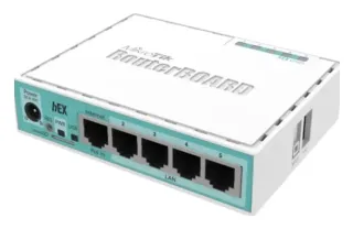 Router Hex RB750GR3 5 Puertos Gigabit CPU 880MHZ Routeros