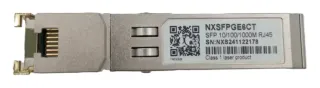 Transceptor SFP Cobre 10/100/1000BASE-T RJ-45 100M Gigabit Ethernet los NXSFPPGE6CT