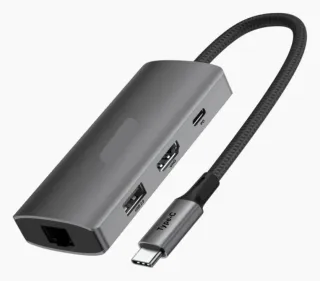 BE-HUB1 Hub Multipuertos 7-1 1HDMI, 2USB, 1SD, 1TF, 1RJ45, 1USB-C