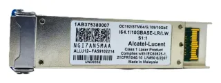 Transceptor XFP 10GBASE-LR/LW OC192 Monomodo 1310NM 10KM LC DDM 1AB375380007 Alcatel Lucent