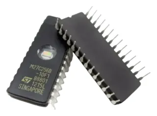 Memoria Eprom UV 256 Kbit 32K X 8 Bits Dip Ceramico 28 Pines 120NS AM27C256-120DC