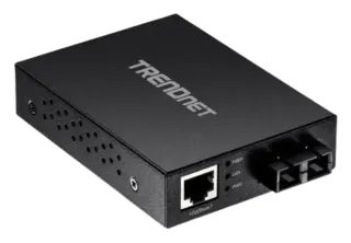 Convertidor de Medios Fast Ethernet 100BASE-T a Fibra SC Tfc-fmsc