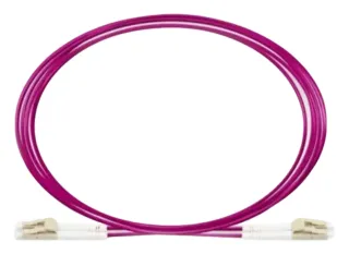 Patch Cord Fibra Óptica Multimodo OM4 Dúplex LC PC a SC PC LSZH S22M