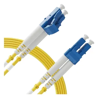 Patch Cord Fibra Óptica Monomodo Dúplex LC PC a LC PC LSZH 1.5M