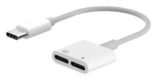BE-BZ06 Adaptador 2 IN 1 Universal Type-c Audio Charging Cable