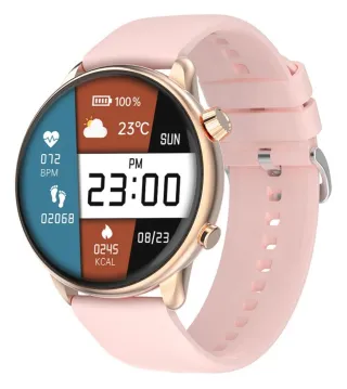 BE-30D Smart Watch Pulso Rosado