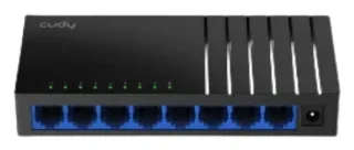 Switch de Escritorio 8 Puertos Gigabit NO Administrable 170M Bajo Consumo