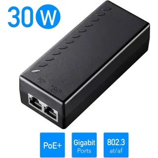 POE200 30W Gigabit POE+/POE Injector