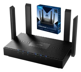 Router WIFI 6 Mesh AX3000 Gigabit Doble Banda 2402MBPS 4 Antenas WR3000