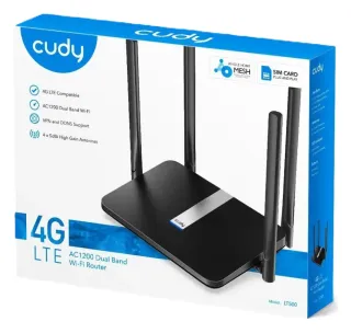 Router WIFI 4G LTE AC1200 Doble Banda LT500