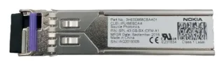 Transceptor SFP 1000BASE-BX Bidireccional 1490NM/1310NM 10KM LC DOM Industrial 3HE00868CB
