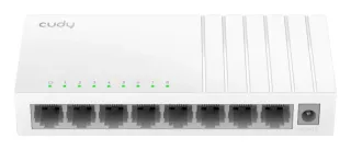 Switch de Escritorio 8 Puertos 10/100M Alimentación Usb-c FS108D