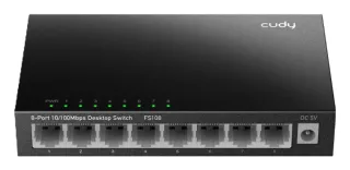 Switch Metalico 8-PORT 10/100 Mbps