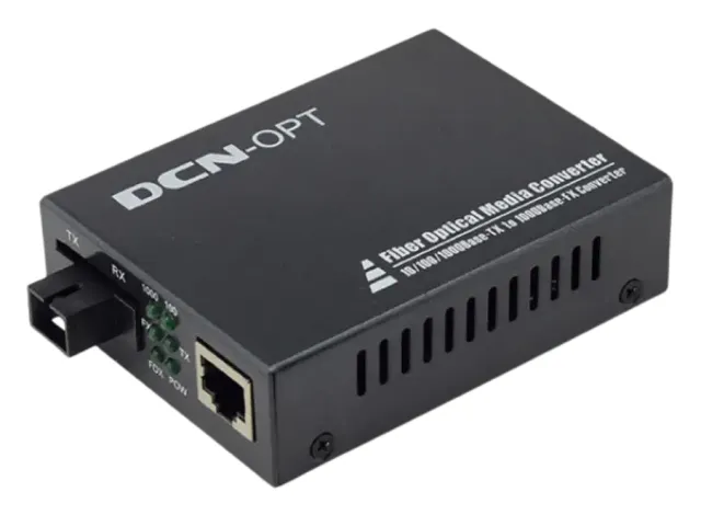 Convertidor de Medios Fibra a UTP Gigabit SFP - 10/100/1000 a 1000BASE- FX Hasta 80 KM