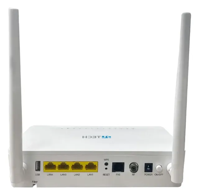 Router GPON XPON ONU WIFI 6 AX con Catv y Voz RH841GWVC-AX3B