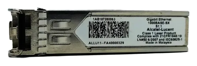 Transceptor SFP 1000BASE-SX Multimodo 850NM LC DOM 1AB187280063