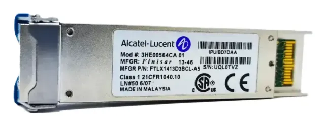 Transceptor XFP 10GBASE-LR 1310NM 10KM LC Monomodo DOM 3HE00564CA