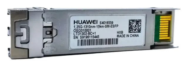 Transceptor Esfp 1.25GBPS 1000BASE-LX Monomodo 1310NM 10KM Dual LC LTD1302-BC+1
