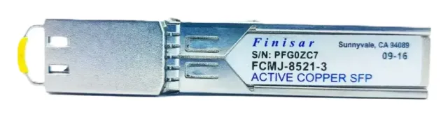 Transceptor SFP Cobre 1000BASE-T RJ45 Gigabit Ethernet FCMJ-8521-3