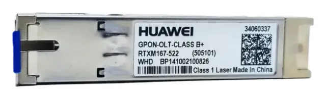 Transceptor SFP GPON OLT Clase B+ 1490NM/1310NM SC RTXM167-522