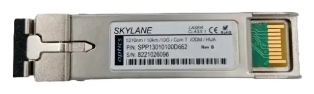 Transceptor SFP+ 10GBASE-LR Monomodo 1310NM 10KM LC DDM SPP13010100D662