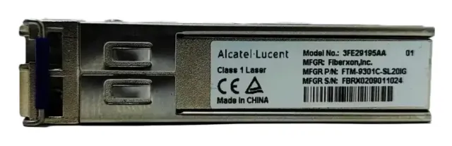 Transceptor SFP Bidi 155M TX1310/RX1550 20KM LC ONU 3FE29195AA