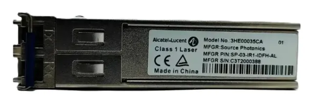 Transceptor SFP OC-3/STM-1 IR-1 155MBPS 1310NM 15KM LC Monomodo DOM Industrial 3HE00035CA