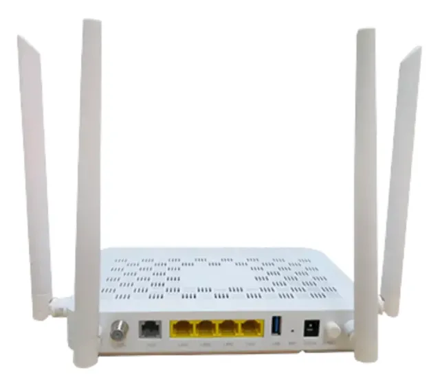 Gateway Inteligente GPON WIFI6 AX3000 4GE + Voip - Router ONT FC3104X