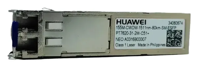 Transceptor Esfp 155MBPS Monomodo 1550NM 80KM PT7620-31-2W
