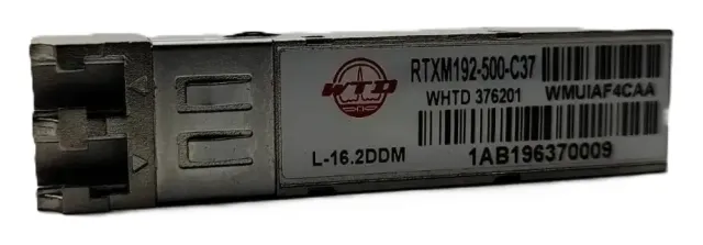 Transceptor SFP OC-48 STM-16 2.5G Monomodo 1550NM 80KM LC 1AB196370009 Wtd