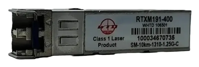 Transceptor SFP 1.25GBPS Monomodo 1310NM LC DDM RTXM191-400