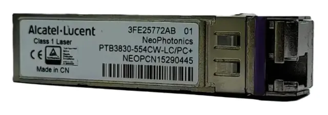 Transceptor SFP Bidi 1000BASE-BX TX1490/RX1310 10KM LC DOM 3FE25772AB