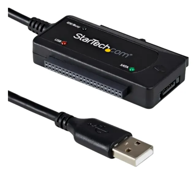 Convertidor USB 3.0 a Sata Ide para Disco Duro 2.5" y 3.5"