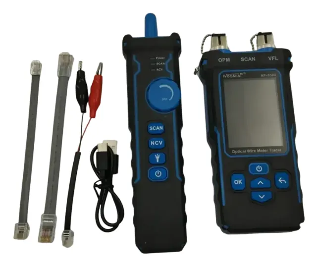 Probador de Red Multifuncional NF-8508 Rastreador de Cable Óptico - Network Tester