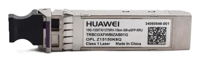 Transceptor SFP+ Bidi 1270NM TX 1330NM RX 10KM LC 34060546-001