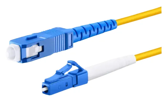 Patch Cord Fibra Óptica Monomodo OS2 Simplex LC UPC a SC UPC LSZH S22M