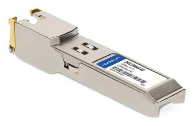 Transceptor SFP Cobre 101001000BASE-TX RJ-45 Taa Industrial -40 a 85°C 3HE11904AA-C