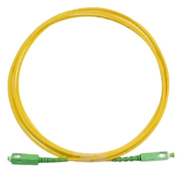 Patch Cord Fibra Óptica SC/APC a SC/APC 3 Metros
