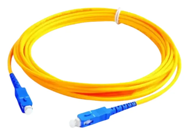 Patch Cord Fibra Óptica Monomodo Simplex SC UPC a SC UPC 3M
