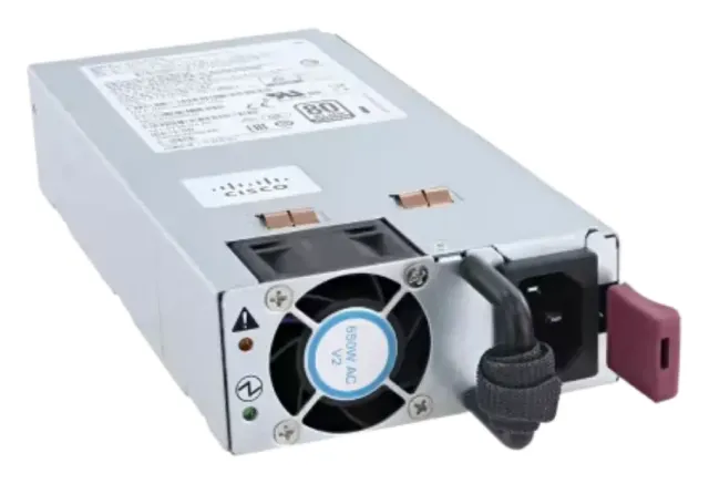 Fuente de Poder AC 650W para Nexus 9000 Port-side Intake Burgundy Cisco NXA-PAC-650W-PI