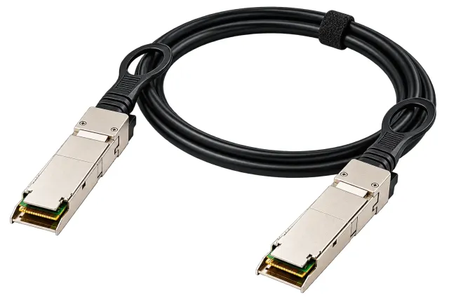 Cable de Conexión Directa para Switches y Redes de Datos Dac Qsfp+ 40GBPS de 1 Metro