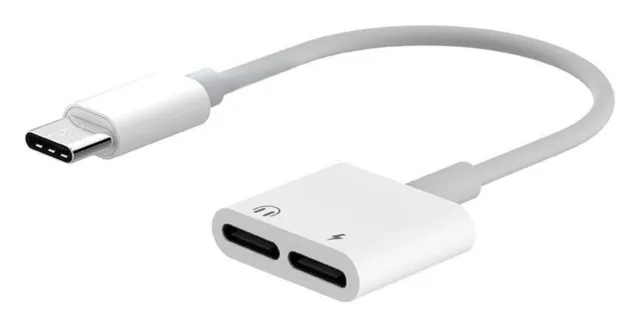 BE-BZ06 Adaptador 2 IN 1 Universal Type-c Audio Charging Cable