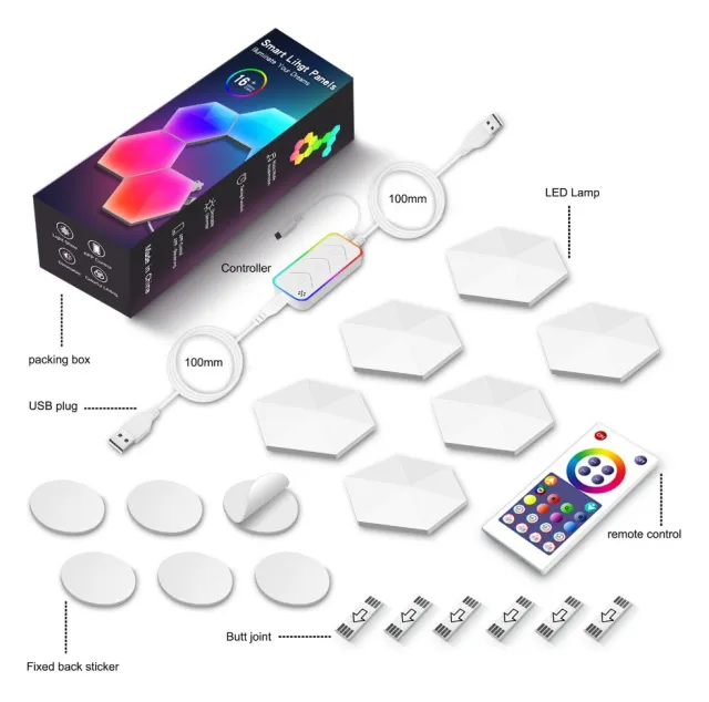 BE-G06 Panel de Luces LED